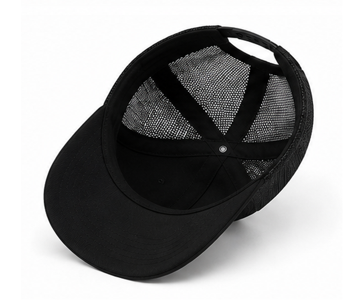 Black Trucker Hat